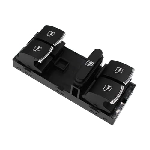 LOCKLGFMCZ Fenster Scheinwerfer Spiegel Heckklappe Kraftstoff Tür Control Schalter Taste for VW Passat B6 3C0962125B 5ND959565B 5ND941431A Fahrzeug-Bedientasten(Set 4) von LOCKLGFMCZ