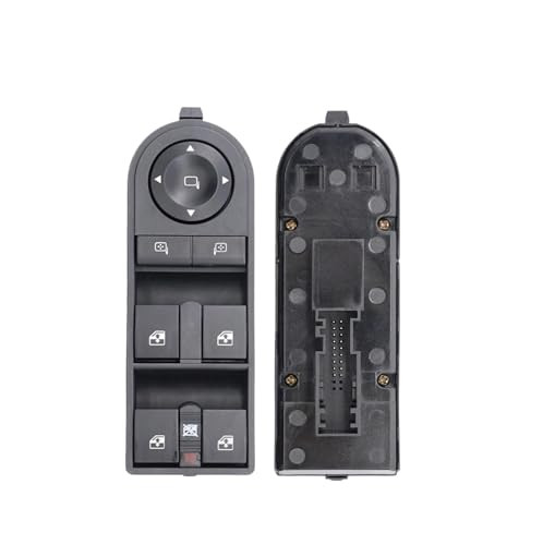 LOCKLGFMCZ Fensterheber-Steuerschalter-Taste Passend for Opel Astra H Zafira B Kombi Passend for Vauxhall Astra Astravan Zafira Fahrzeug-Bedientasten(13228877) von LOCKLGFMCZ
