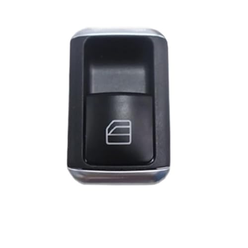 LOCKLGFMCZ Fensterheberschalter-Tastenabdeckung Passend for Mercedes Benz CLA GLE GLS-Klasse Auto-Ersatzzubehör ReparaturwerkzeugW117 Fahrzeug-Bedientasten(Single Switch) von LOCKLGFMCZ
