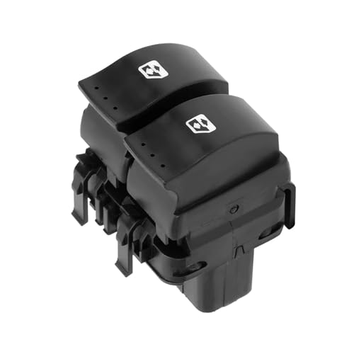 LOCKLGFMCZ Fensterschalter Schalter Vorne Rechts Elektroauto Fensterschalter Doppelknopf Zubehör Passend for Renault 8200060045 Fahrzeug-Bedientasten von LOCKLGFMCZ