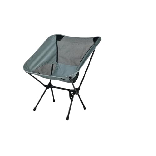 LOCKLGFMCZ Leichtgewicht Moon Chair Outdoor Klappbar Tragbar Leicht Camping Angeln Freizeit Rückenlehne Strandstuhl Sonnenliege Campingmöbel Klappstühle(Gr�) von LOCKLGFMCZ