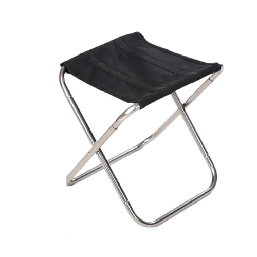 LOCKLGFMCZ Outdoor Aluminium Legierung Tragbare Falten Picknick Camping Hocker MIni Lagerung Angeln Stuhl Ultraleicht Möbel Klappstühle(03) von LOCKLGFMCZ