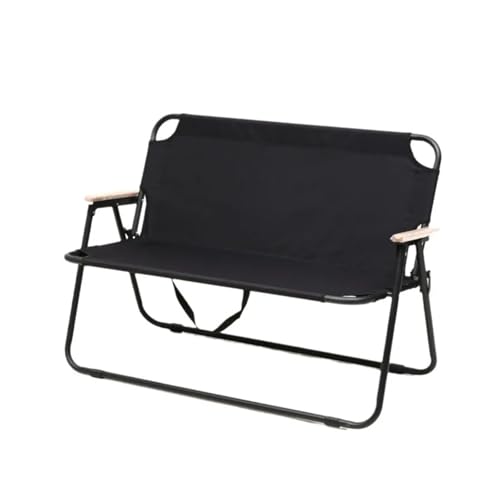LOCKLGFMCZ Outdoor Camping Klappstuhl Doppel Freizeit Tragbarer Strand Lounge Stuhl Rückenlehne Angelstuhl Klappstühle(01) von LOCKLGFMCZ