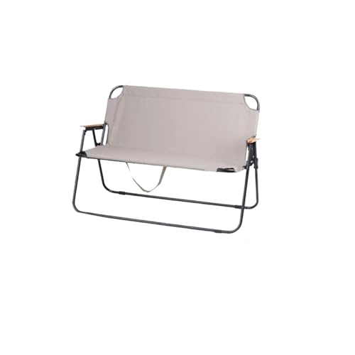 LOCKLGFMCZ Outdoor Camping Klappstuhl Doppel Freizeit Tragbarer Strand Lounge Stuhl Rückenlehne Angelstuhl Klappstühle(02) von LOCKLGFMCZ