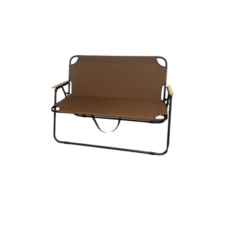 LOCKLGFMCZ Outdoor Camping Klappstuhl Doppel Freizeit Tragbarer Strand Lounge Stuhl Rückenlehne Angelstuhl Klappstühle(04) von LOCKLGFMCZ