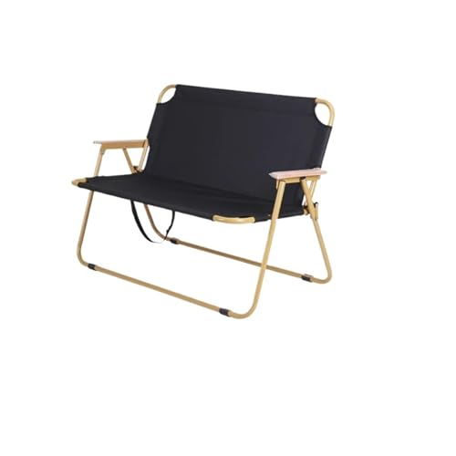 LOCKLGFMCZ Outdoor Camping Klappstuhl Doppel Freizeit Tragbarer Strand Lounge Stuhl Rückenlehne Angelstuhl Klappstühle(05) von LOCKLGFMCZ