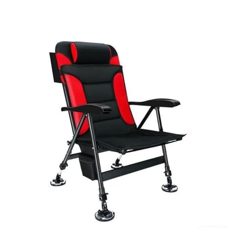 LOCKLGFMCZ Outdoor Versenkbare Angeln Stuhl Tragbare Mit Einstellbare Hocker Klapp Camping Ausrüstung Klappstühle(A) von LOCKLGFMCZ