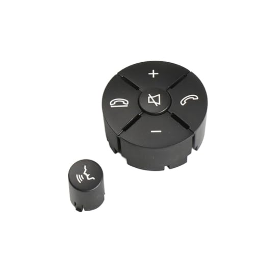 LOCKLGFMCZ Passend for Mercedes W204 W212 Lenkradschalter-Steuertasten Auto-Multifunktionsschaltertasten Passend for Benz CE GLK-Klasse 2048210351 Fahrzeug-Bedientasten(Right Black) von LOCKLGFMCZ