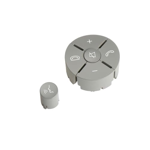 LOCKLGFMCZ Passend for Mercedes W204 W212 Lenkradschalter-Steuertasten Auto-Multifunktionsschaltertasten Passend for Benz CE GLK-Klasse 2048210351 Fahrzeug-Bedientasten(Right Gray) von LOCKLGFMCZ