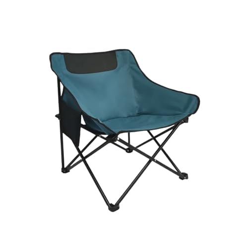 LOCKLGFMCZ Rückenlehnenhocker Lazy Moon Chair Super Heavy-Duty Camping Klappstuhl Praktische tragbare Sillas Plegables Outdoor-Möbel Klappstühle(04) von LOCKLGFMCZ