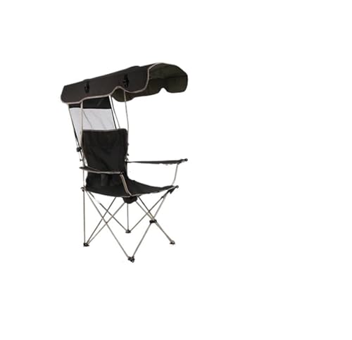 LOCKLGFMCZ Tragbarer, klappbarer Sonnenschutzstuhl for Angeln, Strand, Camping – Leichter Regiestuhl mit Schirm Klappstühle(Sea pine 163.56) von LOCKLGFMCZ