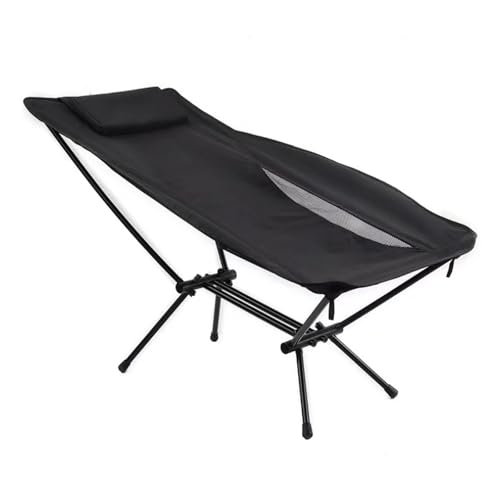 LOCKLGFMCZ Tragbarer, leichter Liegestuhl for den Außenbereich, Camping, Klappstuhl aus Aluminiumlegierung, Lounge-Stuhl for Reisen, Wandern, Angeln Klappstühle von LOCKLGFMCZ