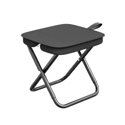 LOCKLGFMCZ Tragbarer multifunktionaler Picknick-Camping-Klapptisch im Freien, Ultra-Zubehör, kleiner Stuhl, Bank, Angelstuhl Klappstühle(B) von LOCKLGFMCZ