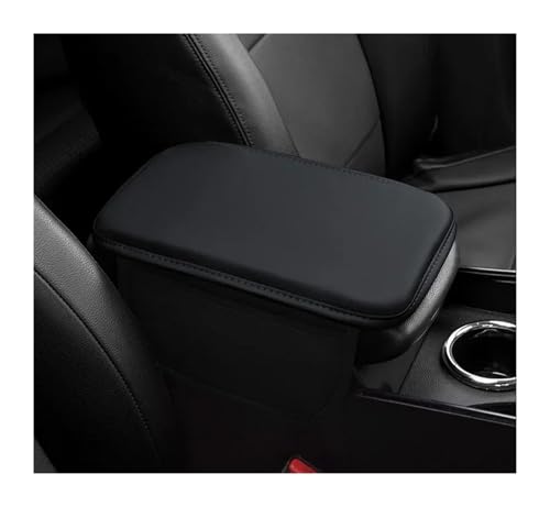 LOCKMEIHUA Für B&MW E30 F10 F20 X3 F25 Auto Mittelkonsole Abdeckung Armlehne Box Kissen Mit Tasche Arm Res Lagerung Armlehnenbezüge für Autos(Black,A) von LOCKMEIHUA