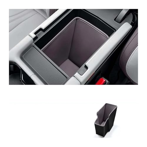 LOCKMEIHUA Für B&YD Song Plus Seal U Dmi Ev 2023-2025 Center Console Storage Armlehne Organizer Box Protector Armlehnenbezüge für Autos(Purple) von LOCKMEIHUA