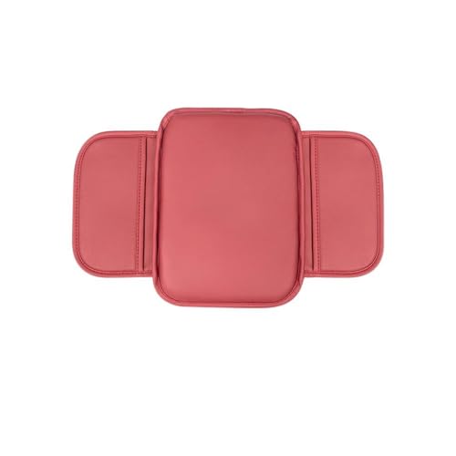 LOCKMEIHUA Für I30 I20 I10 Accent IX35 Auto Armlehne Box Pad Lagerung Tasche Center Console Arm Rest Protector Armlehnenbezüge für Autos(Red) von LOCKMEIHUA