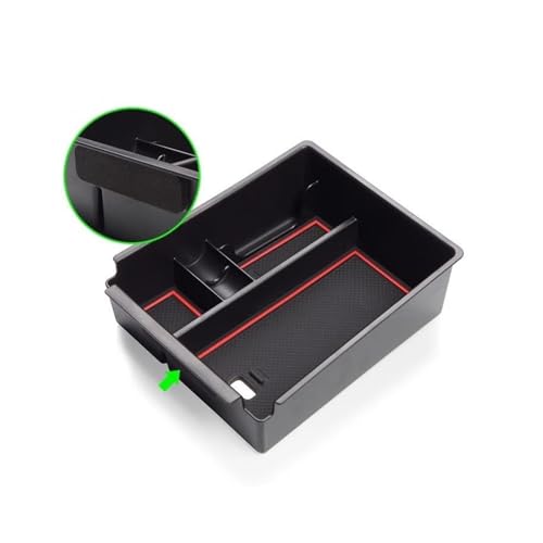 LOCKMEIHUA Für Tucson L 2021 Auto Armlehne Box Lagerung Box Multi-Funktion Lagerung Lagerung Staubdicht Armlehnenbezüge für Autos(C) von LOCKMEIHUA