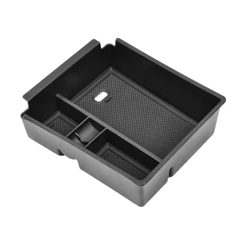 LOCKMEIHUA Für Tucson NX4 Limited 2022 Auto-Mittelkonsolen-Organizer-Fach Zentrale Armlehne Sekundäre Aufbewahrungsbox Armlehnenbezüge für Autos(Black) von LOCKMEIHUA