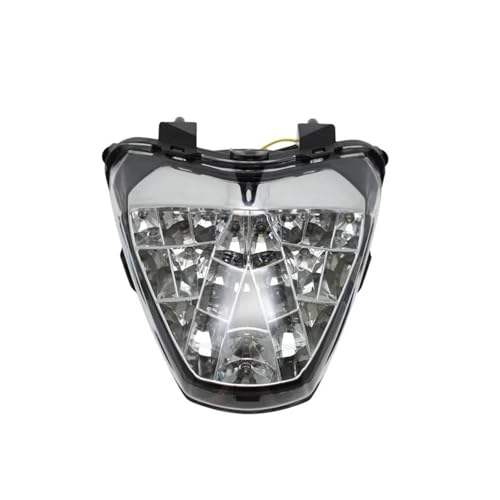 LOCKMEIHUA Motorradscheinwerfer Für H&onda Für CBR250R 2011-2016 Spezielle Motorradscheinwerfer Wasserdicht Stoßfest Und Langlebig (Clear) von LOCKMEIHUA