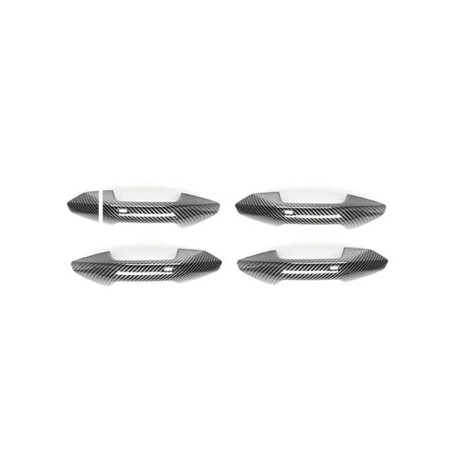 LOCKMEIHUA Türgriffabdeckung Für A*UDI Für A3 A3L 2021 Autotürgriffabdeckung Autotürgriffdekorschale Kohlefasergriffabdeckung Aufkleber Außenmodifikation (2021 Carbon Fiber) von LOCKMEIHUA