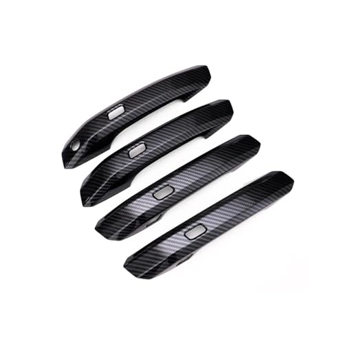 LOCKMEIHUA Türgriffabdeckung Für A*UDI Für A4 B9 A5 F5 Q5 FY SQ5 2017 2018 2019 2020 2021 2022 Sportback ABS Carbon Fiber Auto Außentür Griff Abdeckung Trim von LOCKMEIHUA
