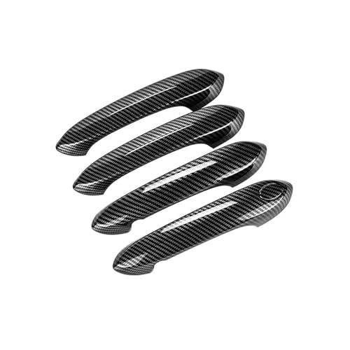 LOCKMEIHUA Türgriffabdeckung Für B&MW Für 3 5 6 Serie G20 G30 G31 G32 G01 G02 G05 G06 X3 X4 X5 X6 X7 Carbon Fiber Außentürgriffabdeckung Trim von LOCKMEIHUA