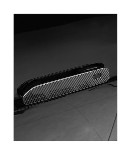 LOCKMEIHUA Türgriffabdeckung Für B&YD Für Leopard 8 2024 2025 Außengriff Schutzhülle Anti-Scratch-Tür Dekorative Aufkleber Zubehör (Carbon Fiber) von LOCKMEIHUA