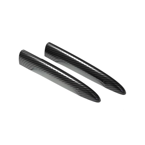 LOCKMEIHUA Türgriffabdeckung Für M&ini Für JCW Für F54 R55 Dekoration Auto Kofferraum Hintertürgriff Aufkleber Abdeckung Zubehör 2 Teile/Satz (Dark Grey,F54) von LOCKMEIHUA