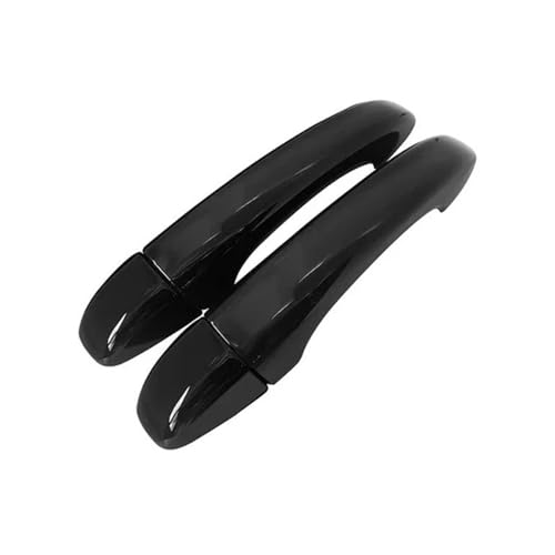 LOCKMEIHUA Türgriffabdeckung Für R&enault Für Arkana 2019-2024 Geeignet Tür Griff Dekorative Schüssel Scratch-beständig Änderung Spezielle Zubehör (2Nohole Bright Black) von LOCKMEIHUA