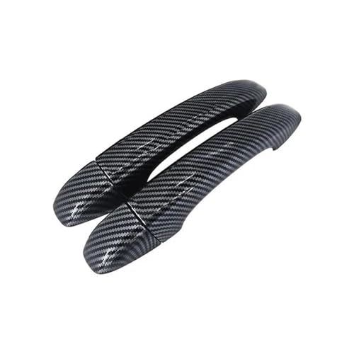 LOCKMEIHUA Türgriffabdeckung Für R&enault Für Arkana 2019-2024 Geeignet Tür Griff Dekorative Schüssel Scratch-beständig Änderung Spezielle Zubehör (2Nohole Carbon Fiber) von LOCKMEIHUA