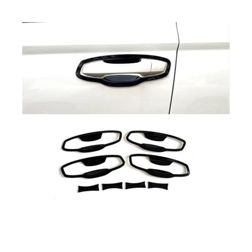 LOCKMEIHUA Türgriffabdeckung Für S*Koda Für Octavia Kamiq 2015 2016 2017 2018 2019 2020 Autotürgriffabdeckung Schüssel Schutzverkleidung Außenzubehör (MW Bright Black) von LOCKMEIHUA