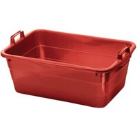 Wanne L620xB425xH250mm Inh.45l pe rot Lockweiler von LOCKWEILER