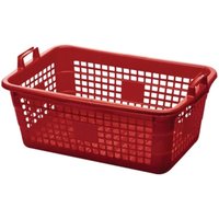 [NEUWERTIG] B-Ware Lockweiler Tragekorb Korb Behälter Rot 85l Polyethylen 800x535x300mm von LOCKWEILER