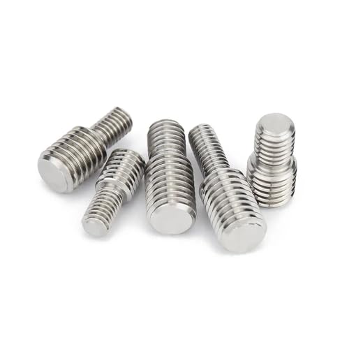 LOEASE 1/2/5 Stück Stecker auf Stecker M3 auf M4 auf M6 auf M8-20 304 Edelstahl-Gewindeadapter Außengewinde Doppelkopf-Übertragungsschraubenbolzen Vollständiger Thread (Size : 5pcs M4x15-M8x15) von LOEASE