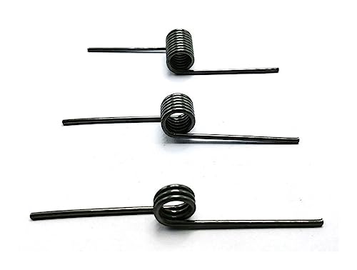 LOEASE 10pcs V-Spring, 0.5mm Wire Diameter Small Spring, Hairpin Spring, 180/120/90/60 Degree Spring, 10pcs (Size : 120 Degrees, Color : 4MM_6LAPS) von LOEASE