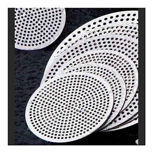 LOEASE 1pc 304 Edelstahl Bodenabläufe Net Abdeckung Waschbecken Sieb Dusche Ablauf Loch Filter Haar Catcher Stopper Küche Bad Hardware (Color : 6cm) von LOEASE