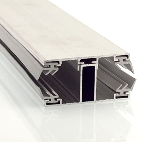 Löffert® Verbindungsprofil Alu/Alu | 4000 mm | Aluminium-Profile & Zubehör für 16mm Stegplatten Polycarbonat HKP von Löffert