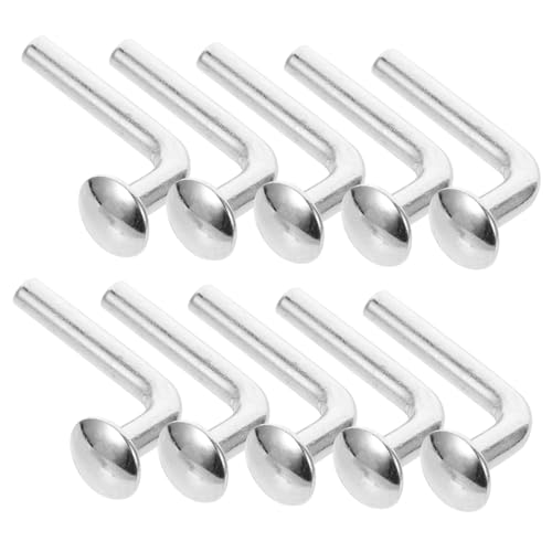 LOEFLIFA 100 Stück Förmiger Sicherheitsclip Verzinkte Palettenregal sicherungspins Stahlbolzen für Werkstattregale und Lagerhalterungen LOEFLIFA 100 Stück Förmiger Sicherheitsclip Verzinkte Palettenregal sicherungspins Stahlbolzen für Werkstattregale und Lagerhalterungen von LOEFLIFA