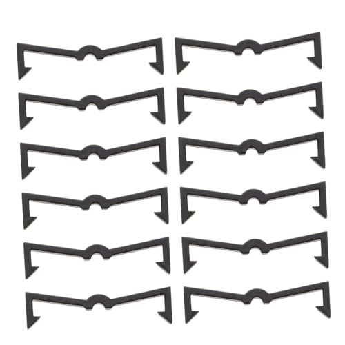LOEFLIFA 100 Stück Teiliges Pegboard Hakenset aus Robustem Kunststoff Langlebige Hakenbefestigungen für Lochplatten Praktische Organizer Haken zur Sicheren Fixierung und Übersichtlichen von LOEFLIFA