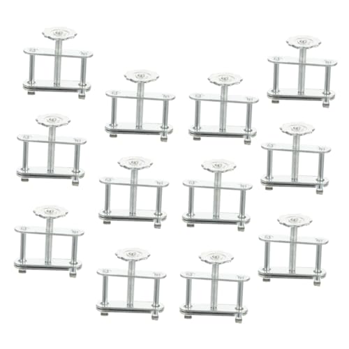 LOEFLIFA 12 Stück Teiliges Drehbare Schlauchklemme mit Schraube Einstellbare Rohrschelle für Anwendungen Rostfreie Schlauchschellen zur Präzisen Fixierung und Durchflussregelung von LOEFLIFA 12 Stück Teiliges Drehbare Schlauchklemme mit Schraube Einstellbare Rohrschelle für Anwendungen Rostfreie Schlauchschellen zur Präzisen Fixierung und Durchflussregelung von von LOEFLIFA