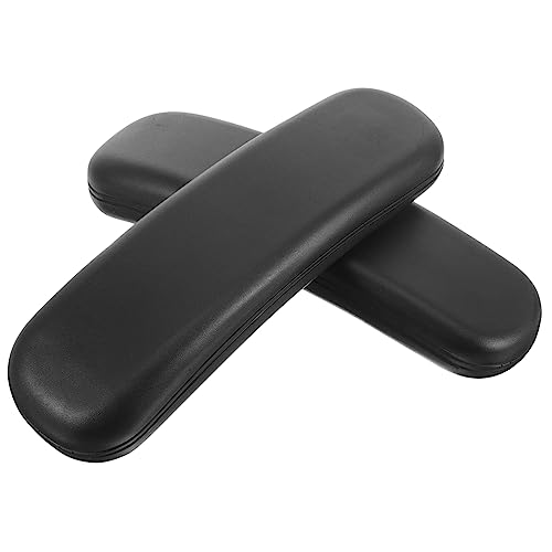 LOEFLIFA 1satz Bürostuhl Armlehnenpolster Ergonomisches Armstütze Für Schreibtischstuhl Pu-oberfläche Bequem Und Stabil Für Home Office Und Ergonomische Sitzhaltung von LOEFLIFA