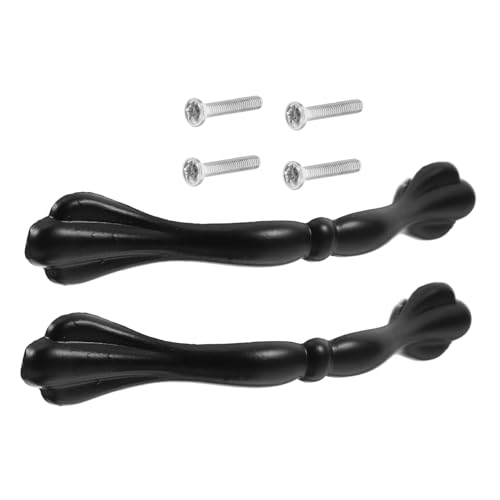 LOEFLIFA 2 Stück Aluminiumlegierung Möbelgriffe Schwarz Lochabstand Schrankgriff Schubladengriff Küchenschrankgriff Robust Langlebig Einfache Montage Elegantes Design LOEFLIFA 2 Stück Aluminiumlegierung Möbelgriffe Schwarz Lochabstand Schrankgriff Schubladengriff Küchenschrankgriff Robust Langlebig Einfache Montage Elegantes Design von LOEFLIFA