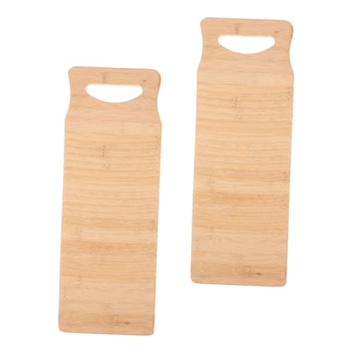LOEFLIFA 2 Stück Handwaschbrett aus Holz für Effizientes Reinigen Kleines Rustikales Handwäsche Waschbrett für Haushalt und Reisen von LOEFLIFA