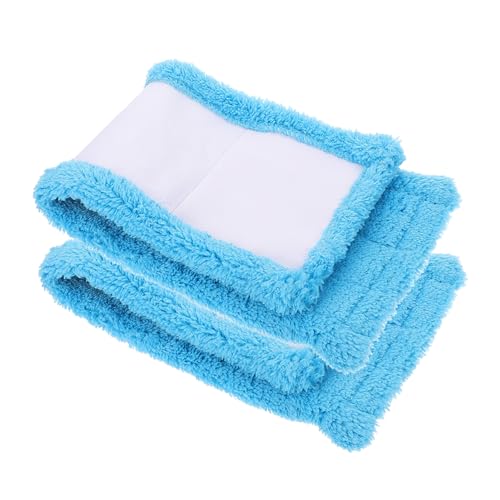 LOEFLIFA 2 Stück Mikrofaser Mop Ersatzkopf Blau Waschbare Nachfüllbezüge aus Weichem für Bodenwischer Wiederverwendbar Saugfähig für Glatten Oberflächen Wie Fliesen Marmor Vinyl für LOEFLIFA 2 Stück Mikrofaser Mop Ersatzkopf Blau Waschbare Nachfüllbezüge aus Weichem für Bodenwischer Wiederverwendbar Saugfähig für Glatten Oberflächen Wie Fliesen Marmor Vinyl für von LOEFLIFA