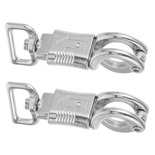 LOEFLIFA 2stücke Equestrian Quick Release Haken Robuste Metall-schnapphaken Für Pferdegeschirr Vielseitig Einsetzbar Für Outdoor-Sport Und Reitzubehör von LOEFLIFA