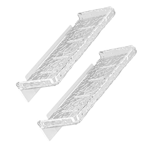 LOEFLIFA 2stücke Badezimmer-Organizer-aufbewahrungsregal Wandmontiertes Lagerregal Badezimmerregal Küchengewürzregal Gewürzregal Wandregal Lagerhalter-wandhalterung Wandlagerhalter von LOEFLIFA