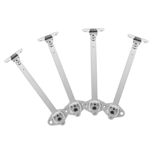 LOEFLIFA 4 Stück Teiliges Schrankstützstreben mit Sanftem Schließmechanismus Langlebige Klappenstütze für Untere Schranktüren Platzsparend Sicher und Einfach zu Montieren LOEFLIFA 4 Stück Teiliges Schrankstützstreben mit Sanftem Schließmechanismus Langlebige Klappenstütze für Untere Schranktüren Platzsparend Sicher und Einfach zu Montieren von LOEFLIFA