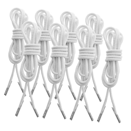 LOEFLIFA 8 Stück Chaiseleine Liege Gurtband elastisch Seile Schnüre Stuhlschnur Ersatzkabel für Loungesessel Lounge Chair Ersatzkabel Zugschnur Stuhl ersatzkabel Innerer Kern ist Latex Weiß von LOEFLIFA