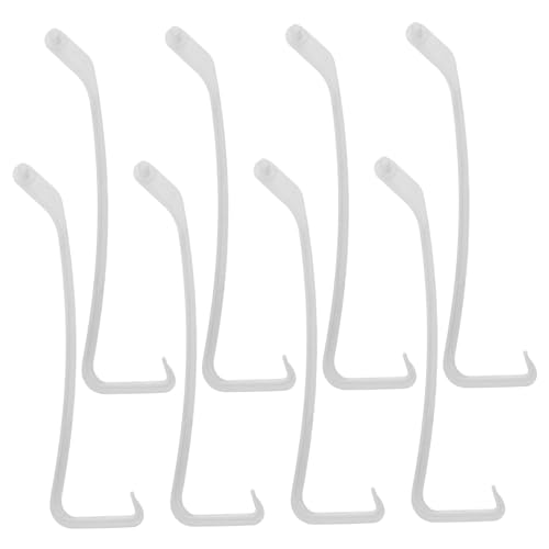 LOEFLIFA 8 Stück Teiliges Luftauslass Klimaanlage Halteclips Wandmontierte Hooks für Windabweiser Einfache Installation Abnehmbares Design Passend für Verschiedene Klimaanlagen Deflektoren von LOEFLIFA