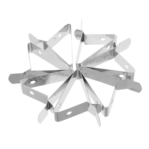 LOEFLIFA 8 Stück Teiliges Thermometer Halter Clips aus Lebensmittelechtem Sicherer Temperaturfühlerhalter für Kaffee Grill Kochtöpfe Hitzebeständig Präzise Temperaturablesung von LOEFLIFA